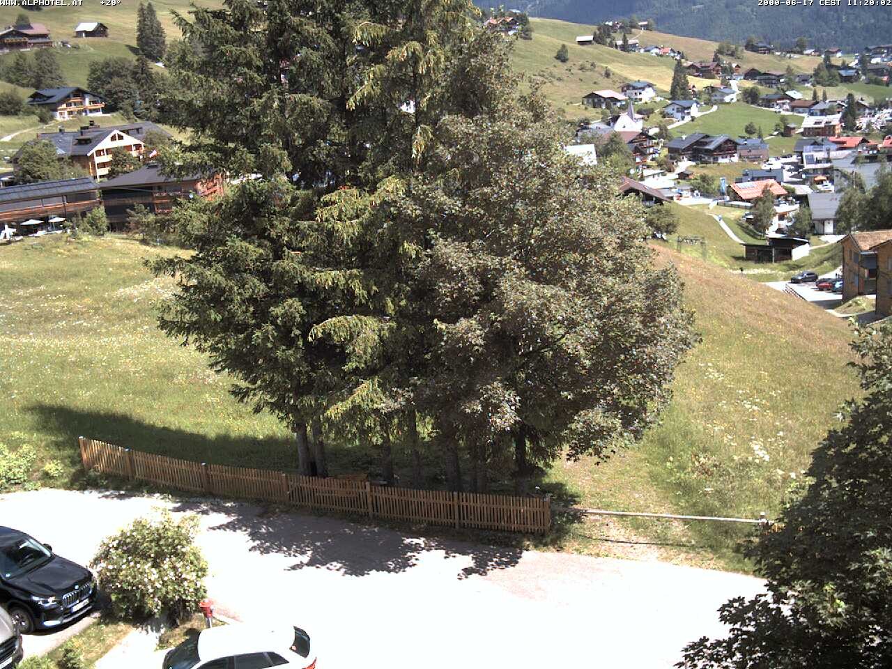 Archiv Foto Webcam Alphotel im Kleinwalsertal