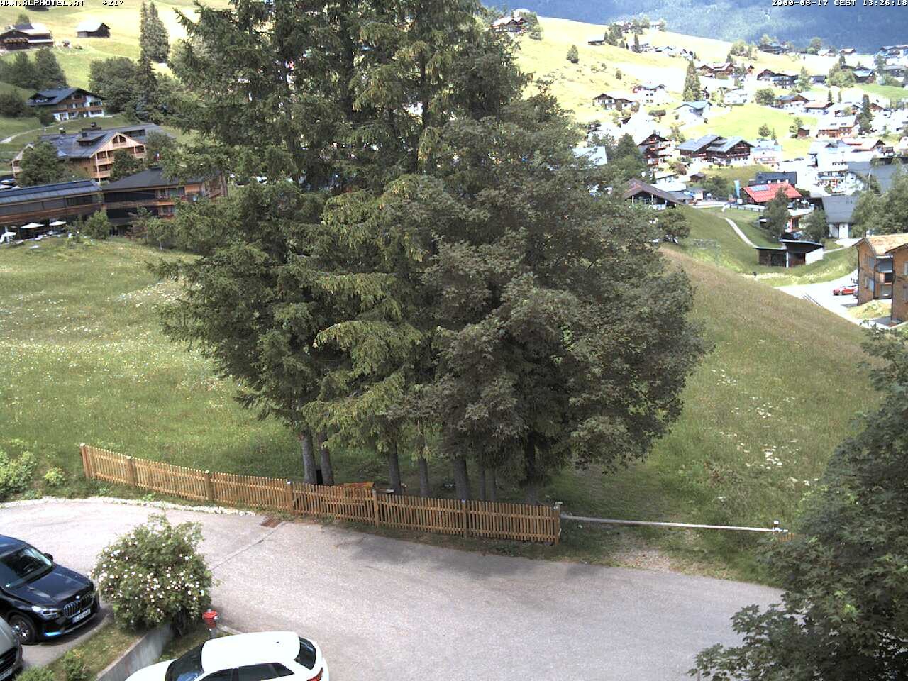 Archiv Foto Webcam Alphotel im Kleinwalsertal