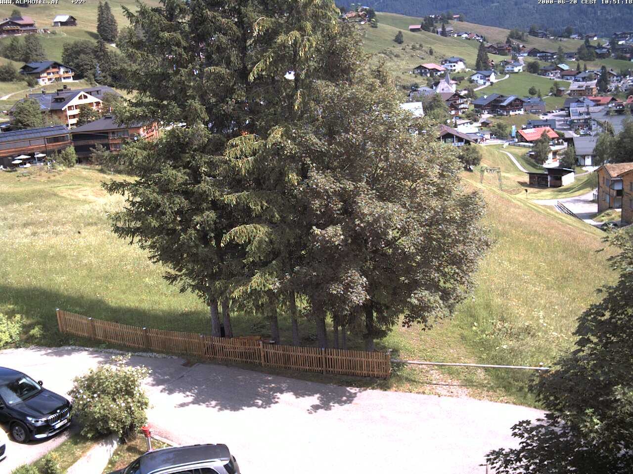 Archiv Foto Webcam Alphotel im Kleinwalsertal