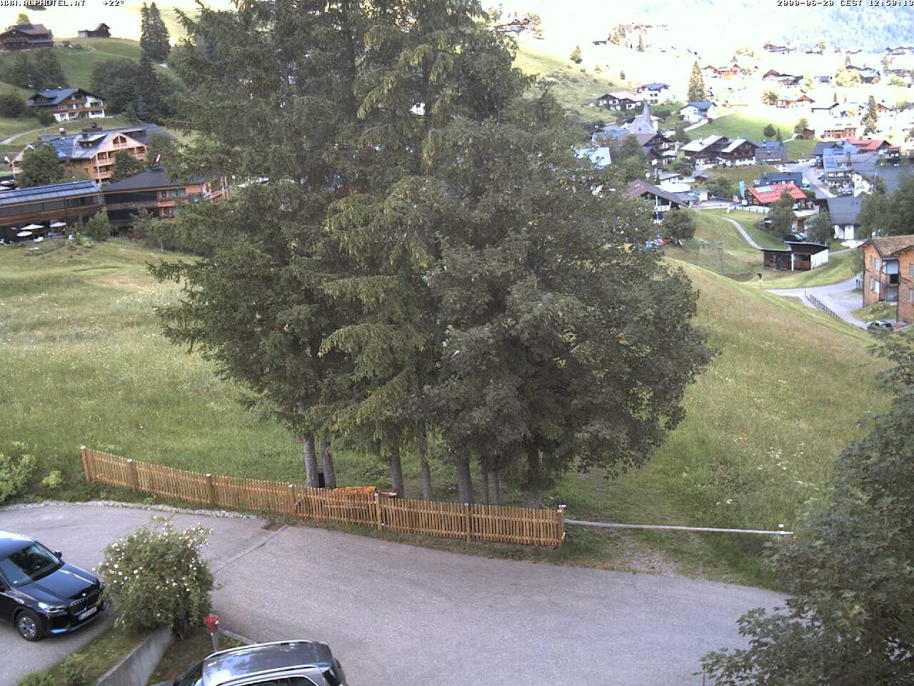 Archiv Foto Webcam Alphotel im Kleinwalsertal