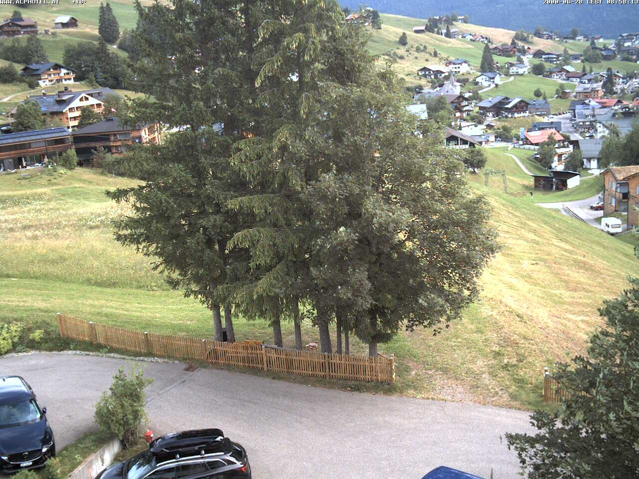 Archiv Foto Webcam Alphotel im Kleinwalsertal