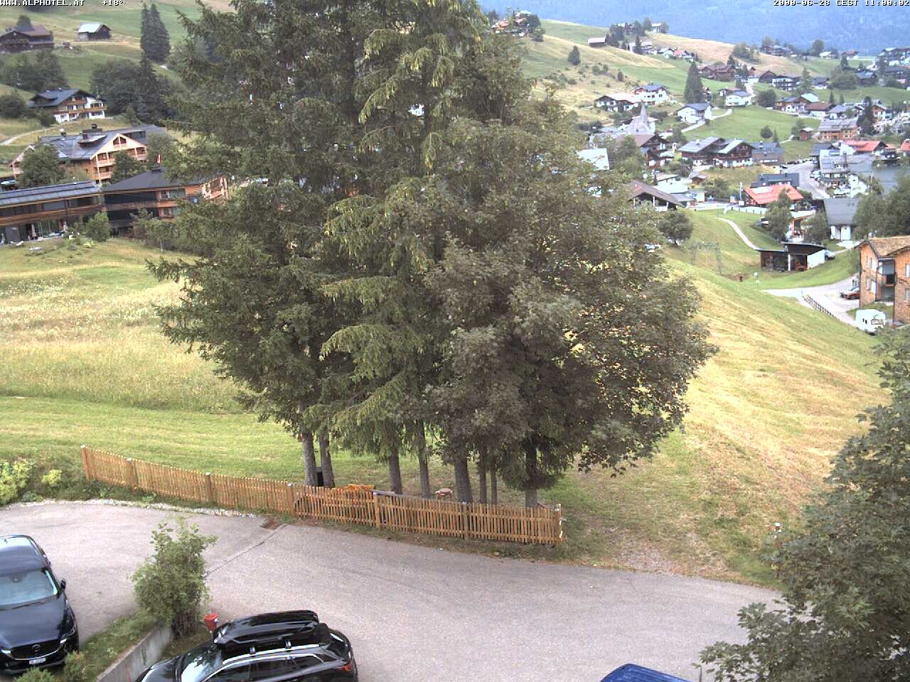 Archiv Foto Webcam Alphotel im Kleinwalsertal