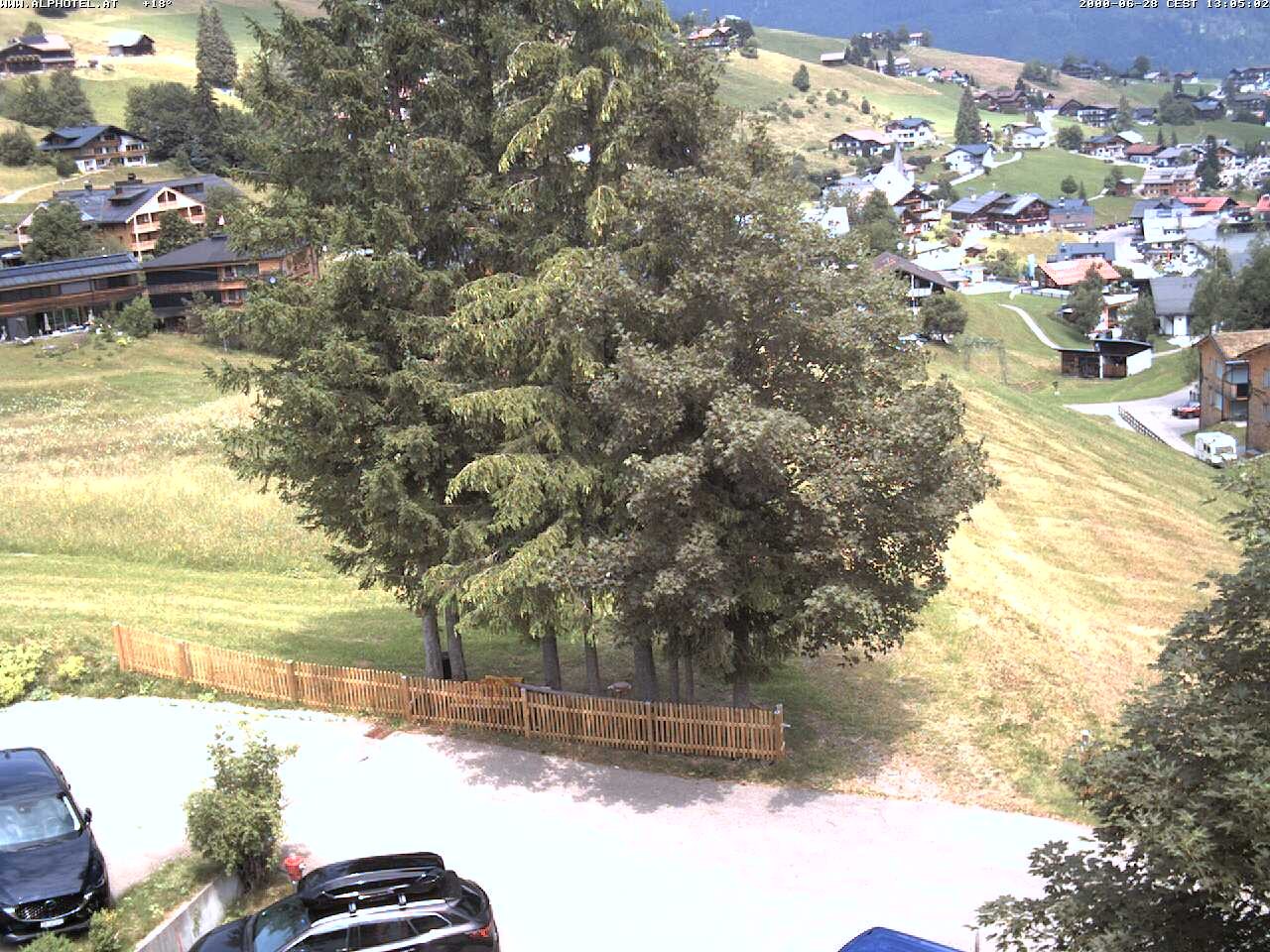 Archiv Foto Webcam Alphotel im Kleinwalsertal