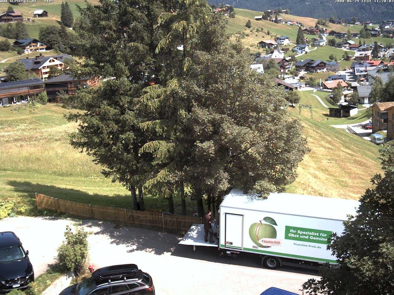 Archiv Foto Webcam Alphotel im Kleinwalsertal