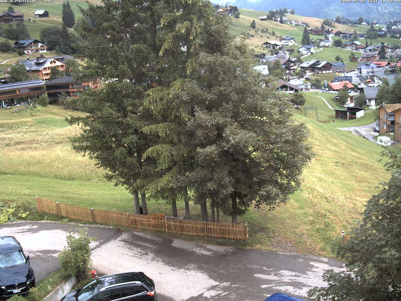 Archiv Foto Webcam Alphotel im Kleinwalsertal