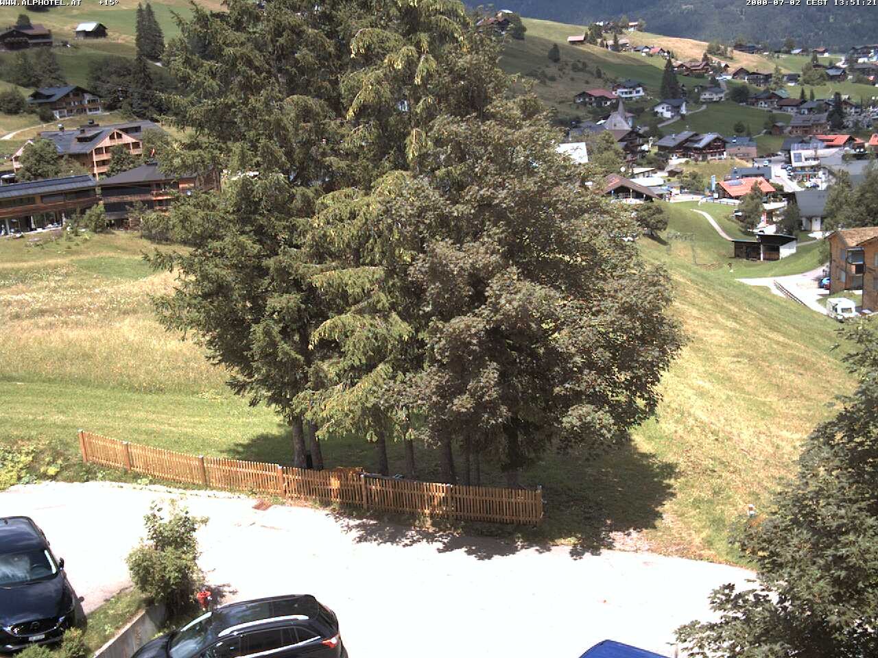 Archiv Foto Webcam Alphotel im Kleinwalsertal