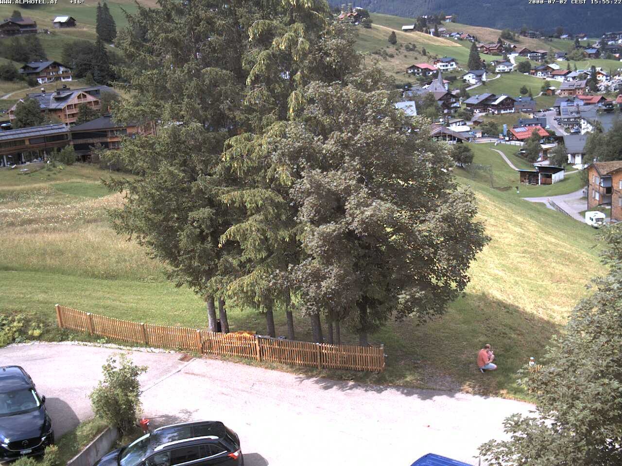 Archiv Foto Webcam Alphotel im Kleinwalsertal