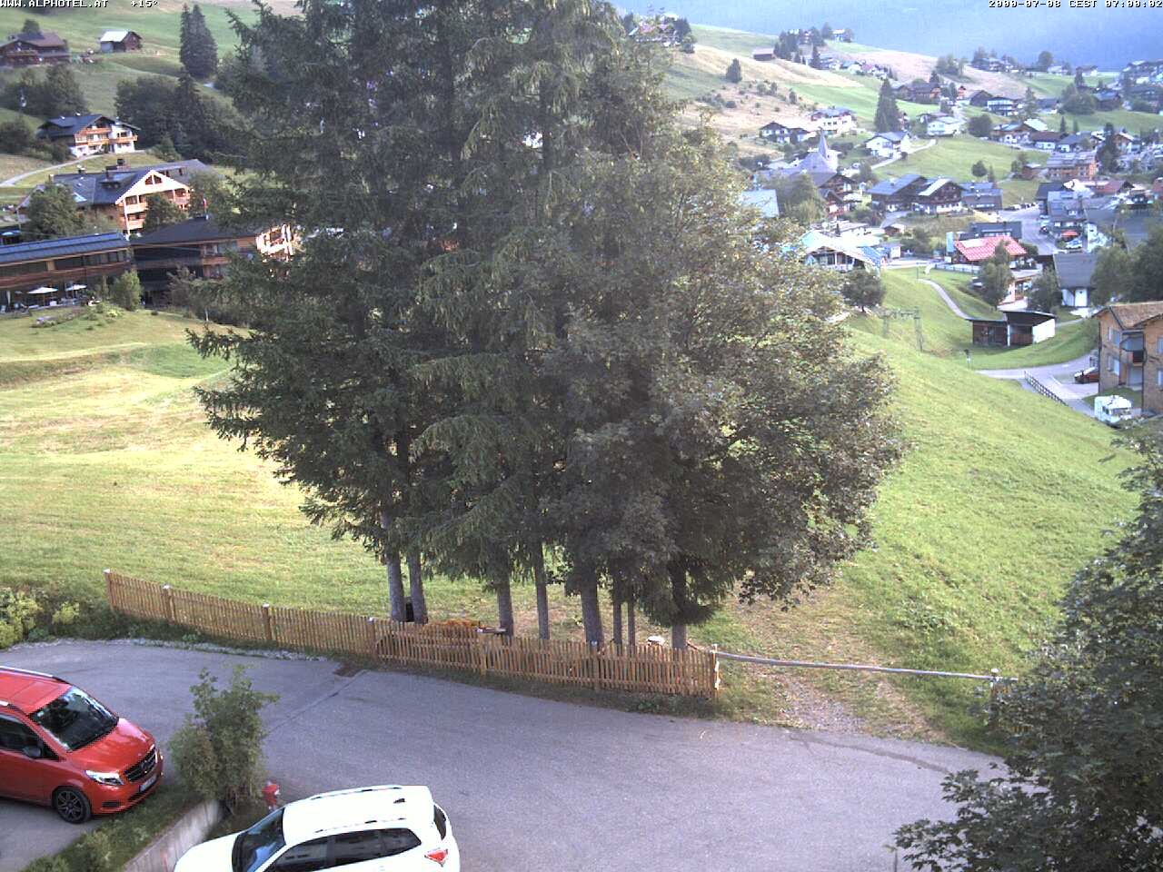 Archiv Foto Webcam Alphotel im Kleinwalsertal