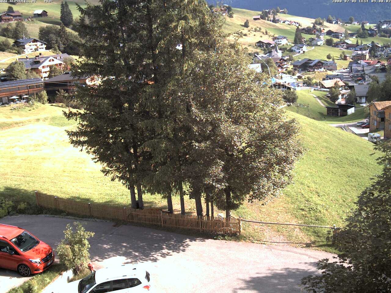 Archiv Foto Webcam Alphotel im Kleinwalsertal