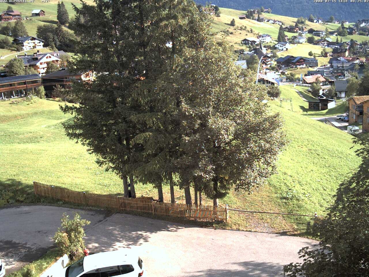 Archiv Foto Webcam Alphotel im Kleinwalsertal
