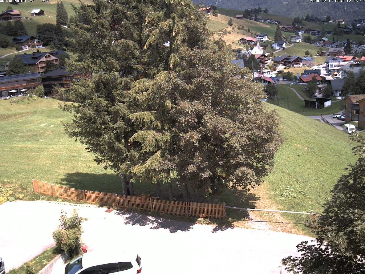Archiv Foto Webcam Alphotel im Kleinwalsertal
