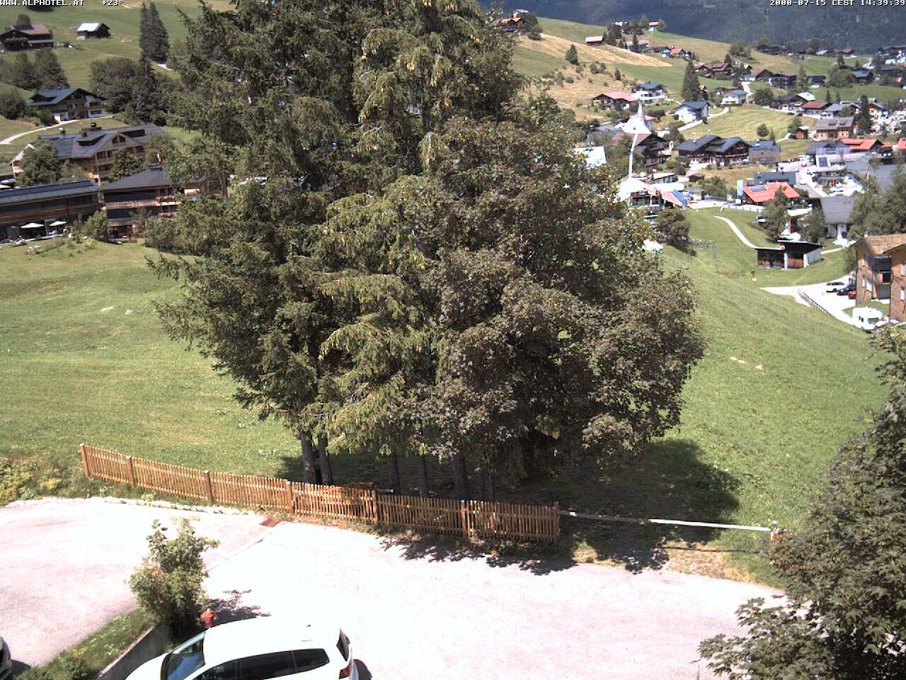Archiv Foto Webcam Alphotel im Kleinwalsertal