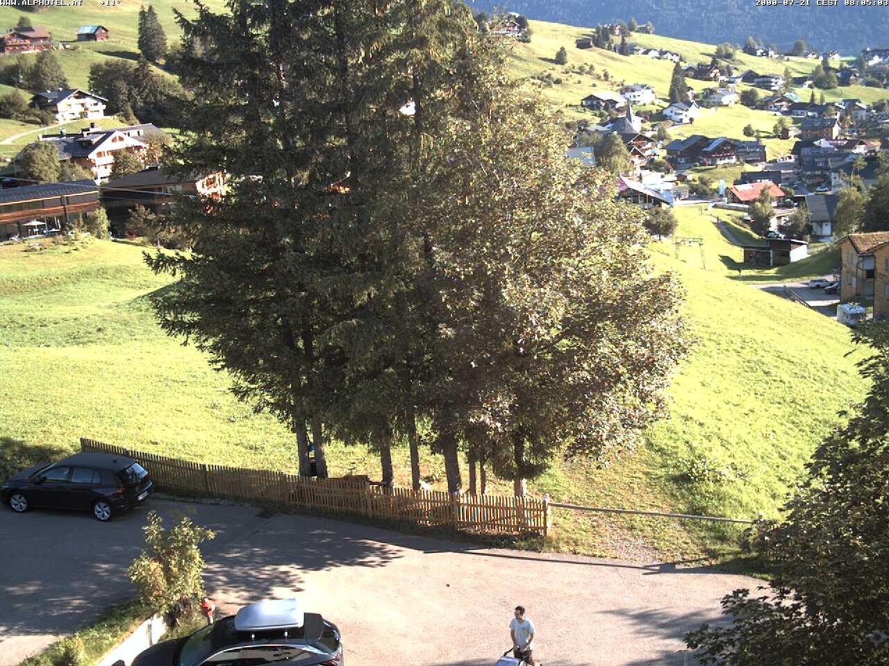 Archiv Foto Webcam Alphotel im Kleinwalsertal