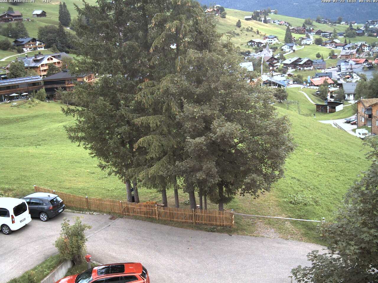 Archiv Foto Webcam Alphotel im Kleinwalsertal