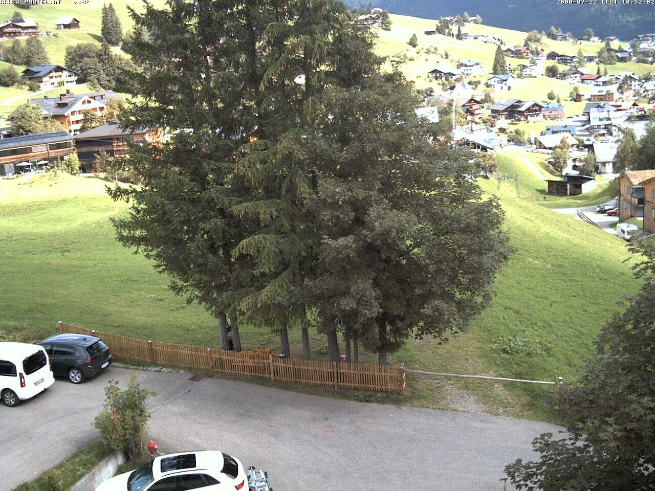 Archiv Foto Webcam Alphotel im Kleinwalsertal