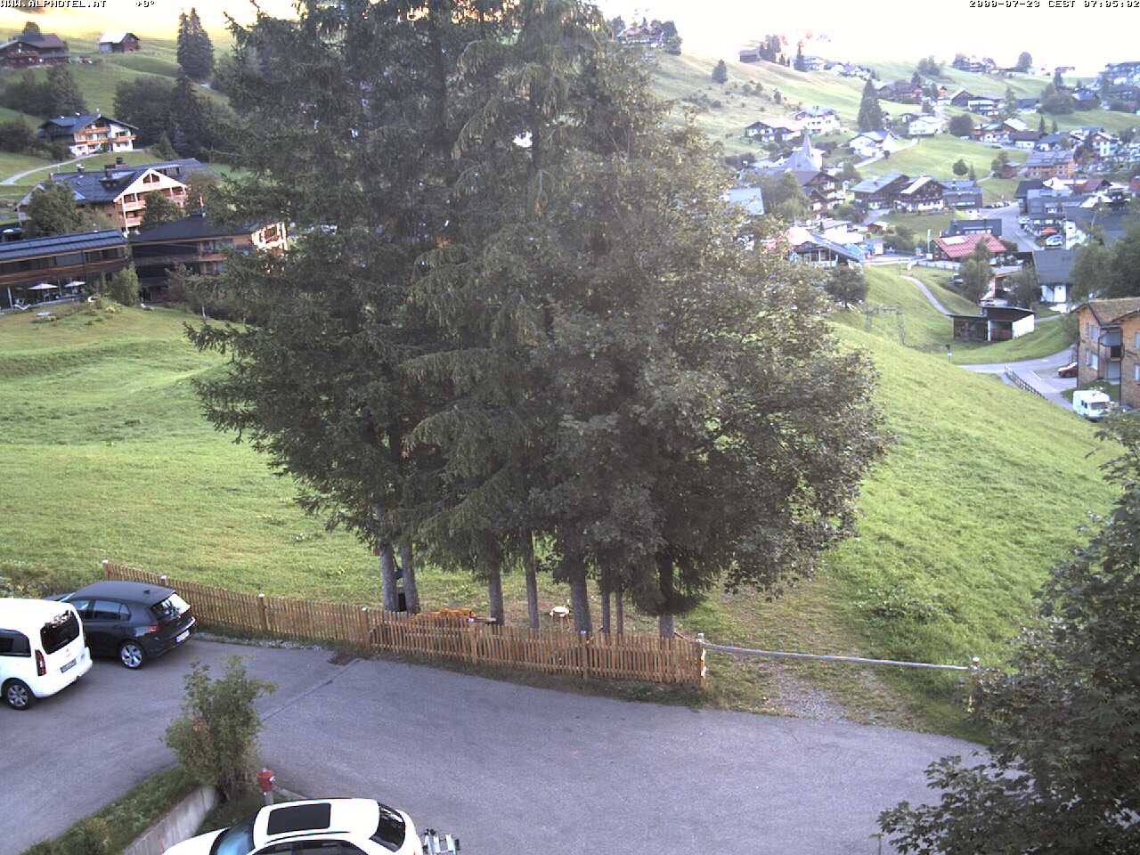 Archiv Foto Webcam Alphotel im Kleinwalsertal