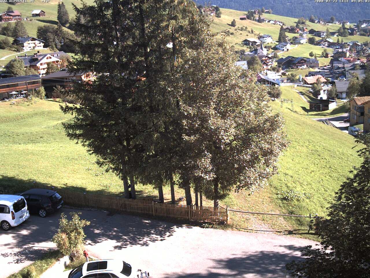 Archiv Foto Webcam Alphotel im Kleinwalsertal