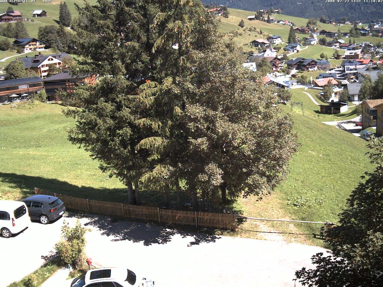 Archiv Foto Webcam Alphotel im Kleinwalsertal
