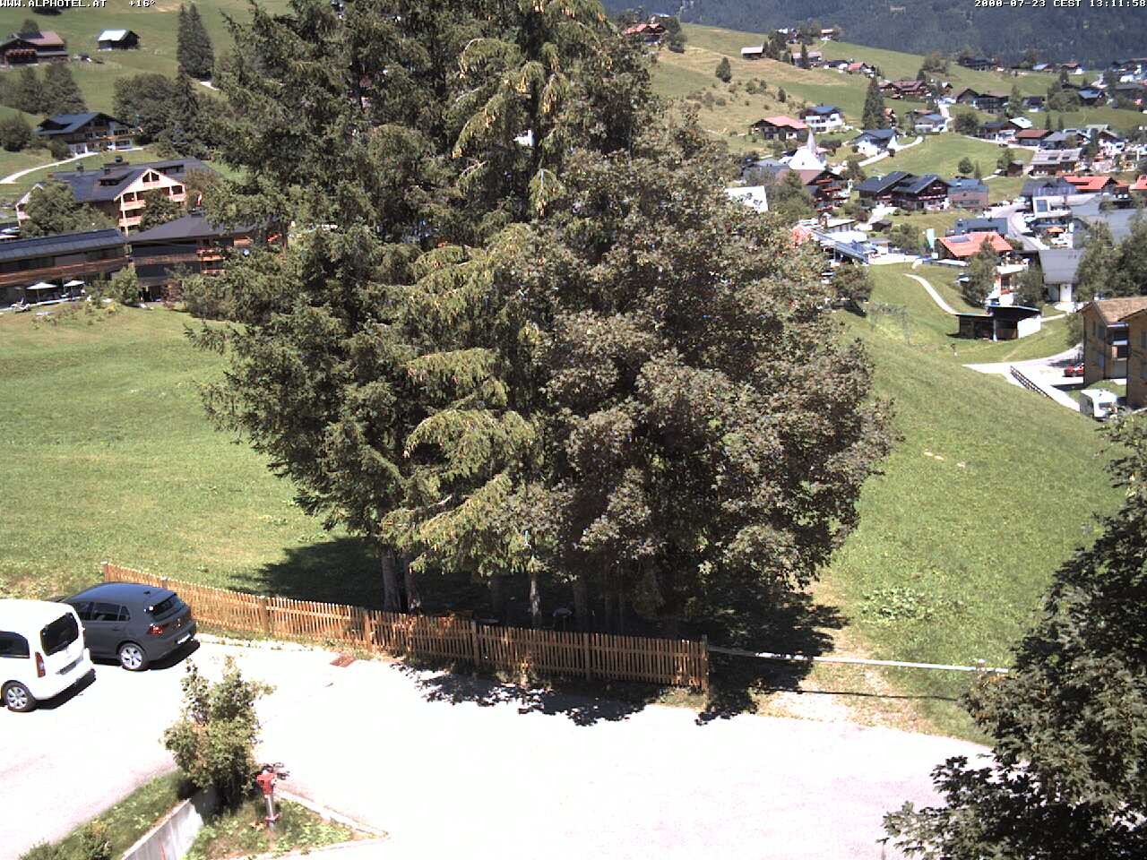 Archiv Foto Webcam Alphotel im Kleinwalsertal
