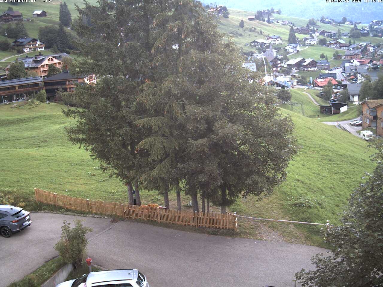 Archiv Foto Webcam Alphotel im Kleinwalsertal