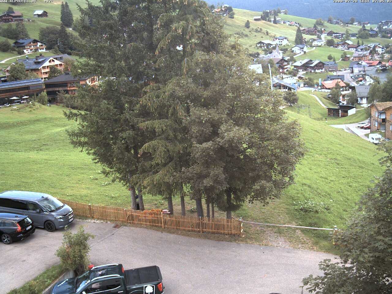 Archiv Foto Webcam Alphotel im Kleinwalsertal