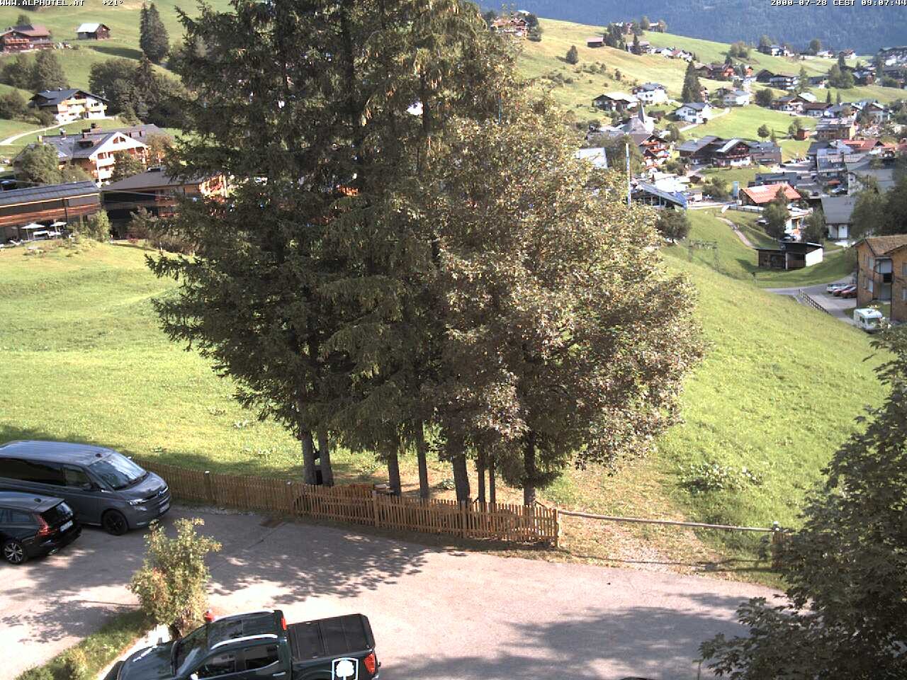 Archiv Foto Webcam Alphotel im Kleinwalsertal