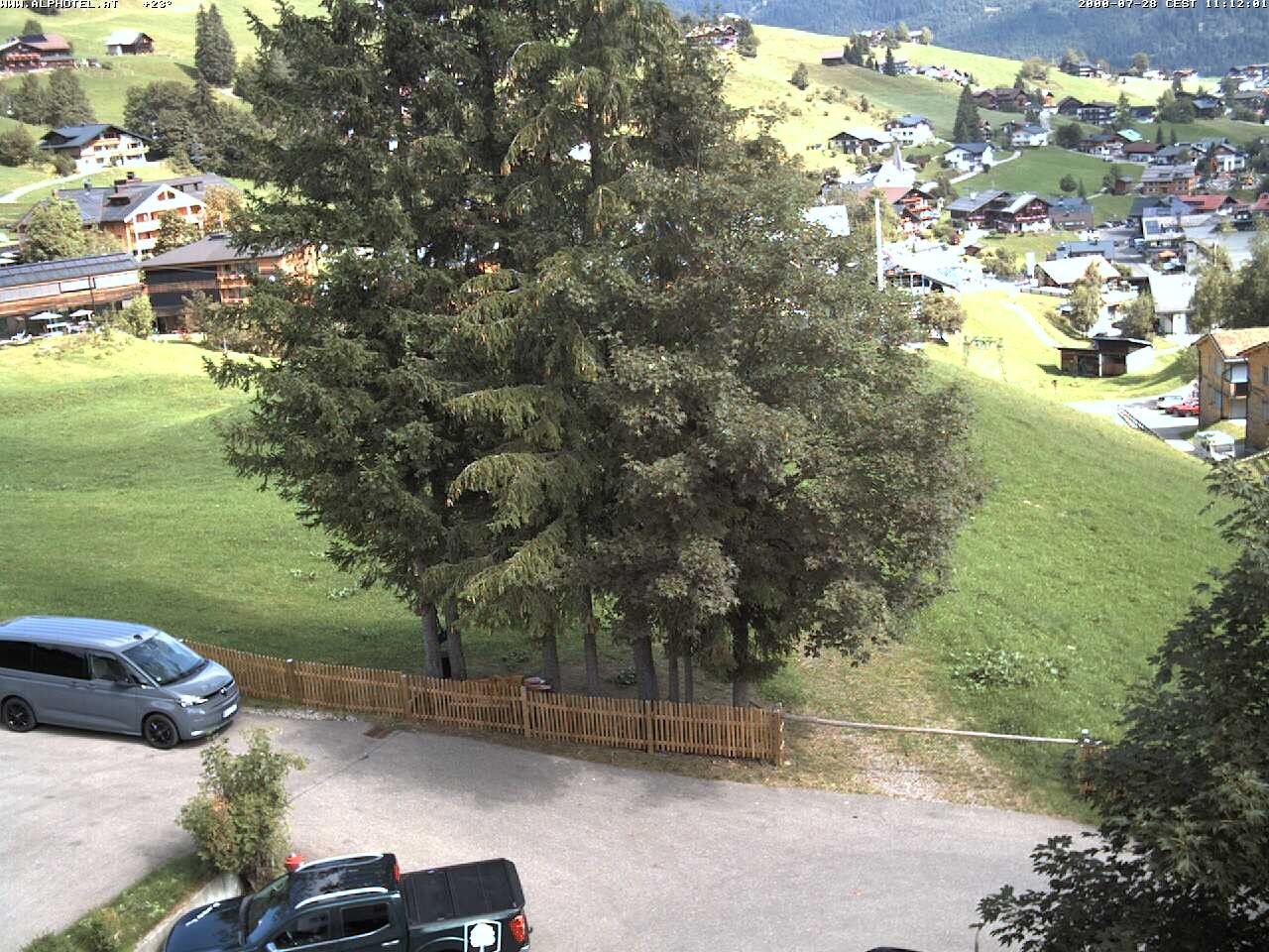 Archiv Foto Webcam Alphotel im Kleinwalsertal