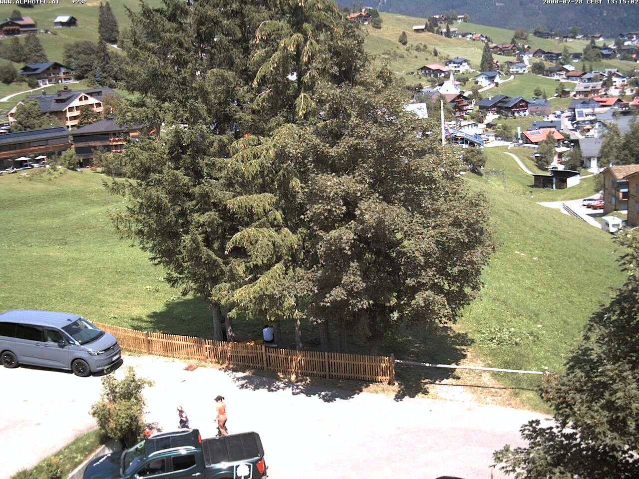 Archiv Foto Webcam Alphotel im Kleinwalsertal