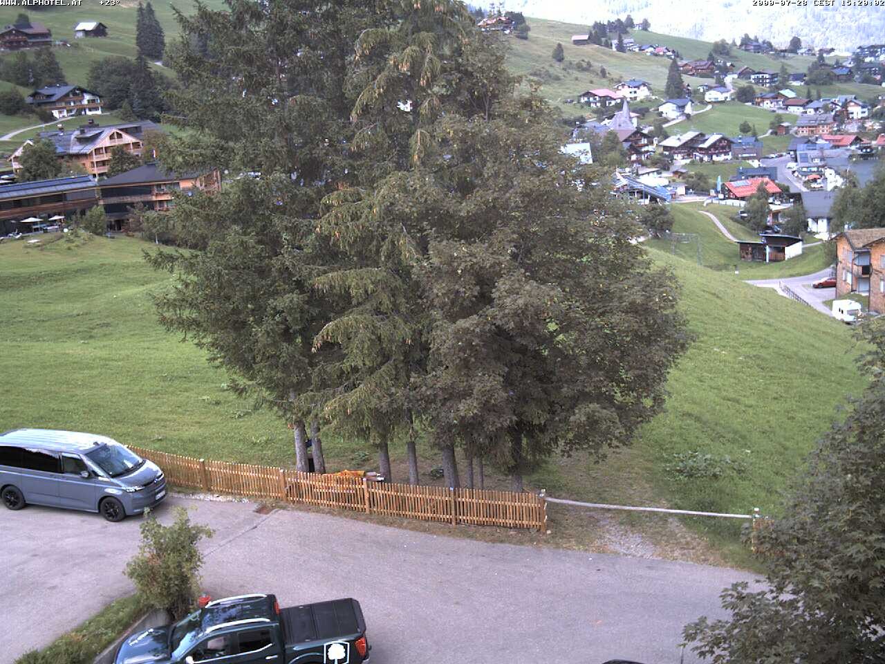Archiv Foto Webcam Alphotel im Kleinwalsertal