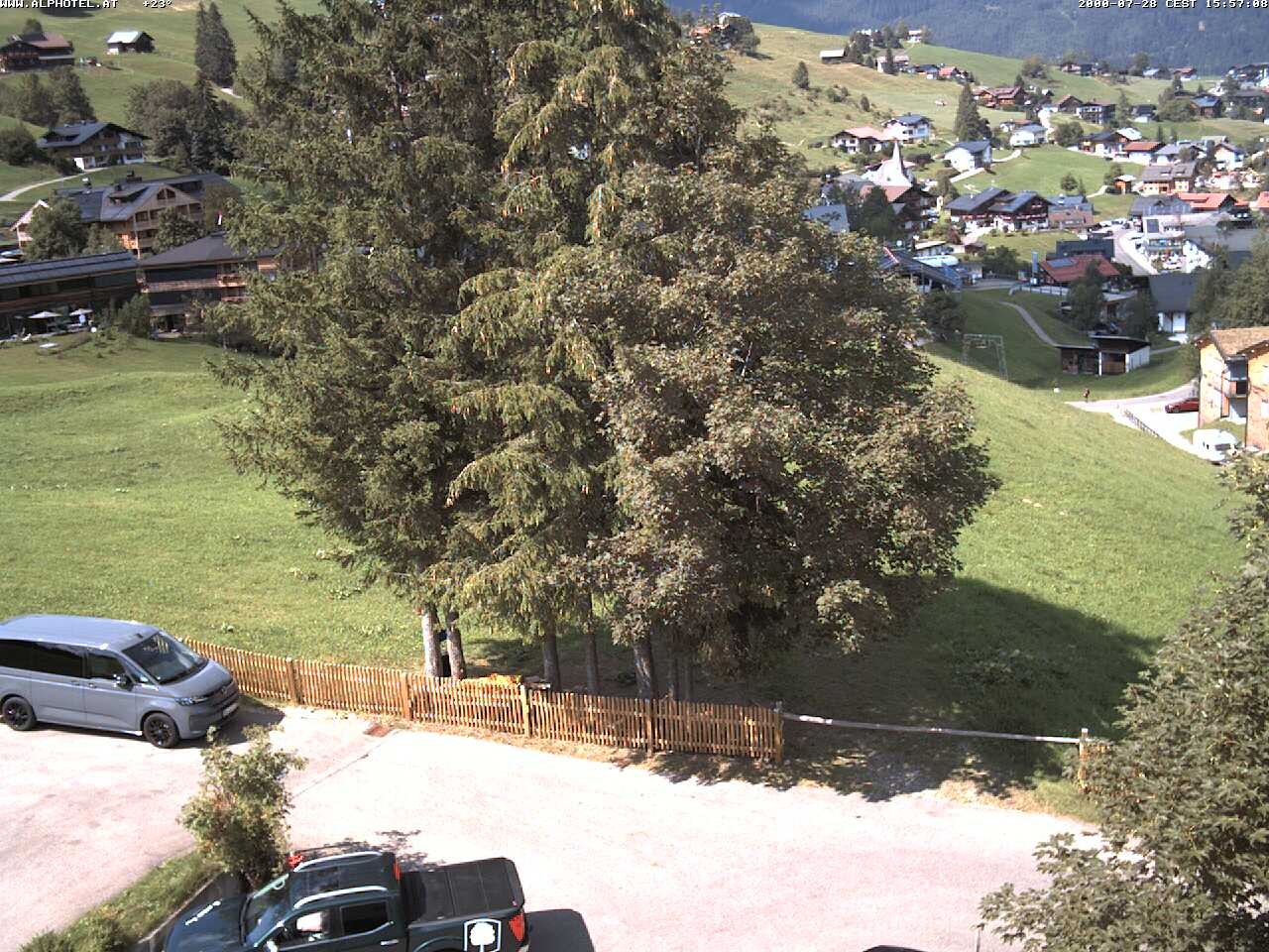 Archiv Foto Webcam Alphotel im Kleinwalsertal