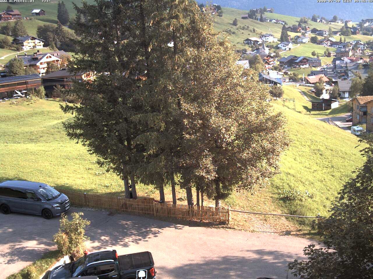 Archiv Foto Webcam Alphotel im Kleinwalsertal
