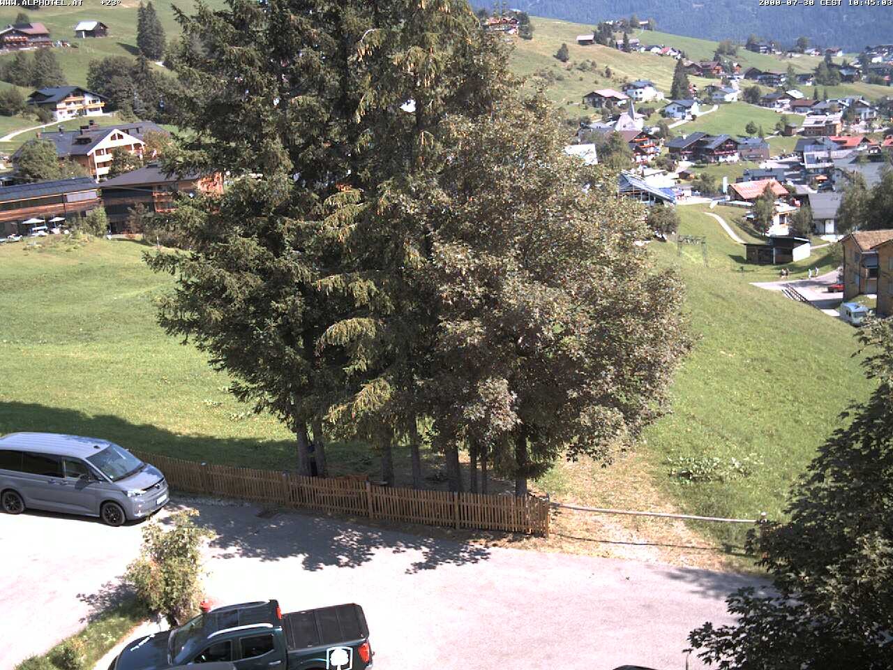 Archiv Foto Webcam Alphotel im Kleinwalsertal