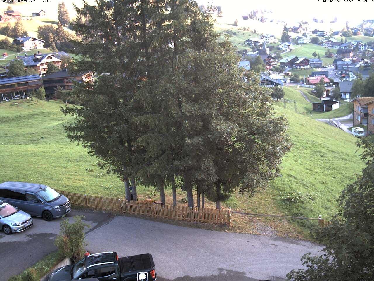 Archiv Foto Webcam Alphotel im Kleinwalsertal