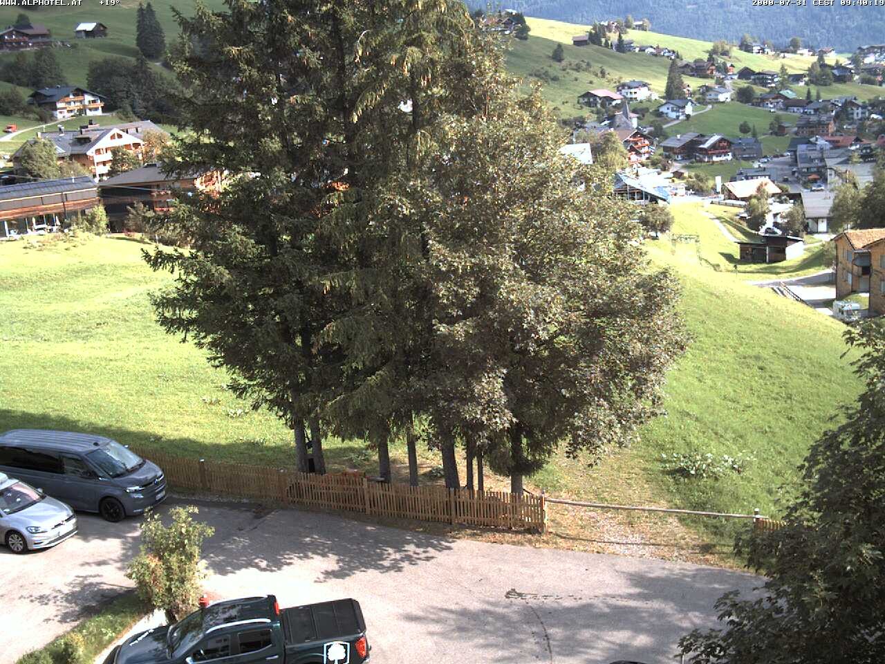 Archiv Foto Webcam Alphotel im Kleinwalsertal
