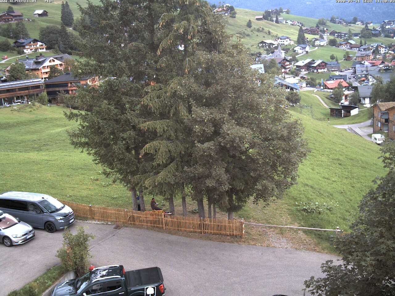 Archiv Foto Webcam Alphotel im Kleinwalsertal
