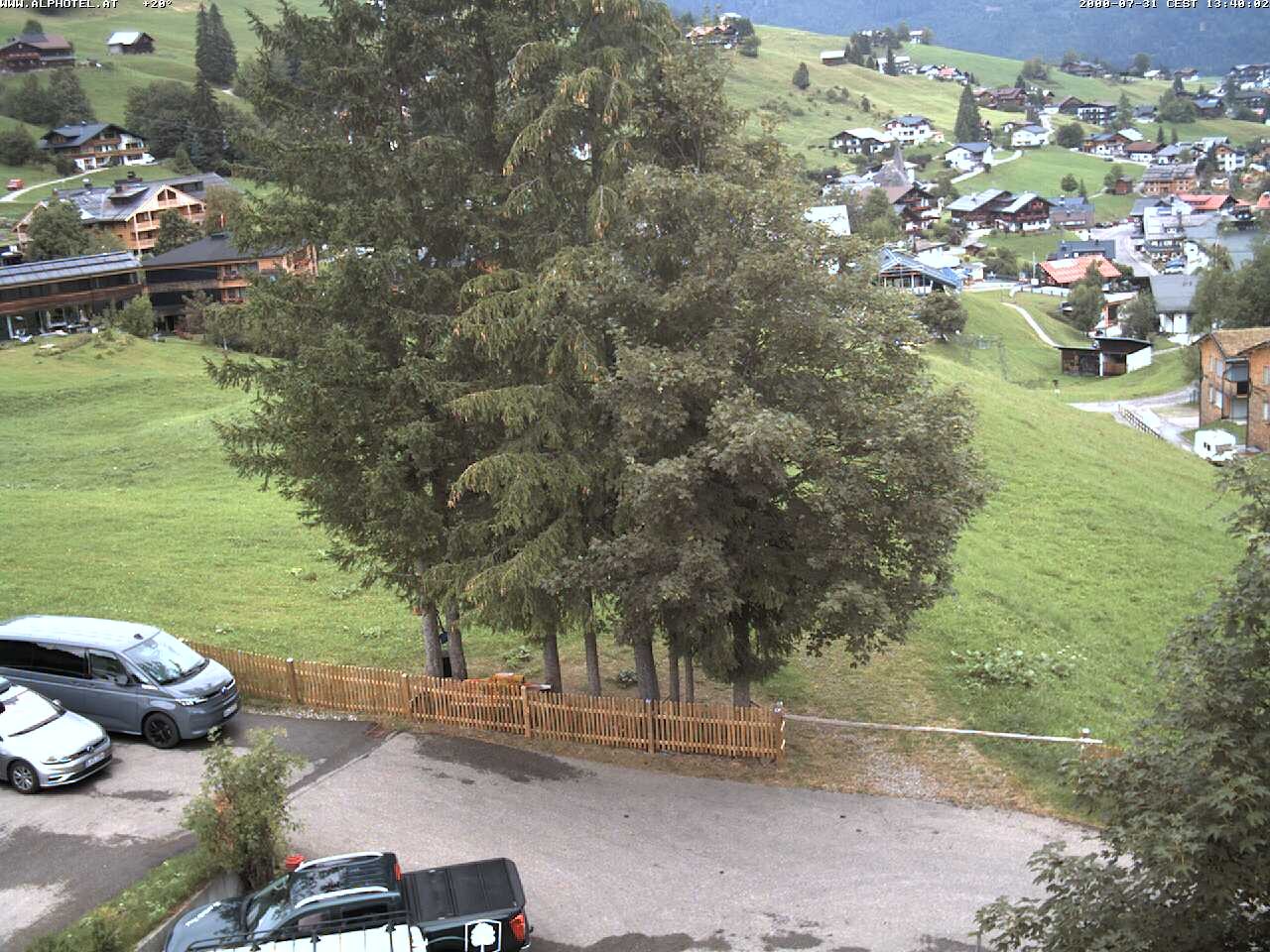 Archiv Foto Webcam Alphotel im Kleinwalsertal