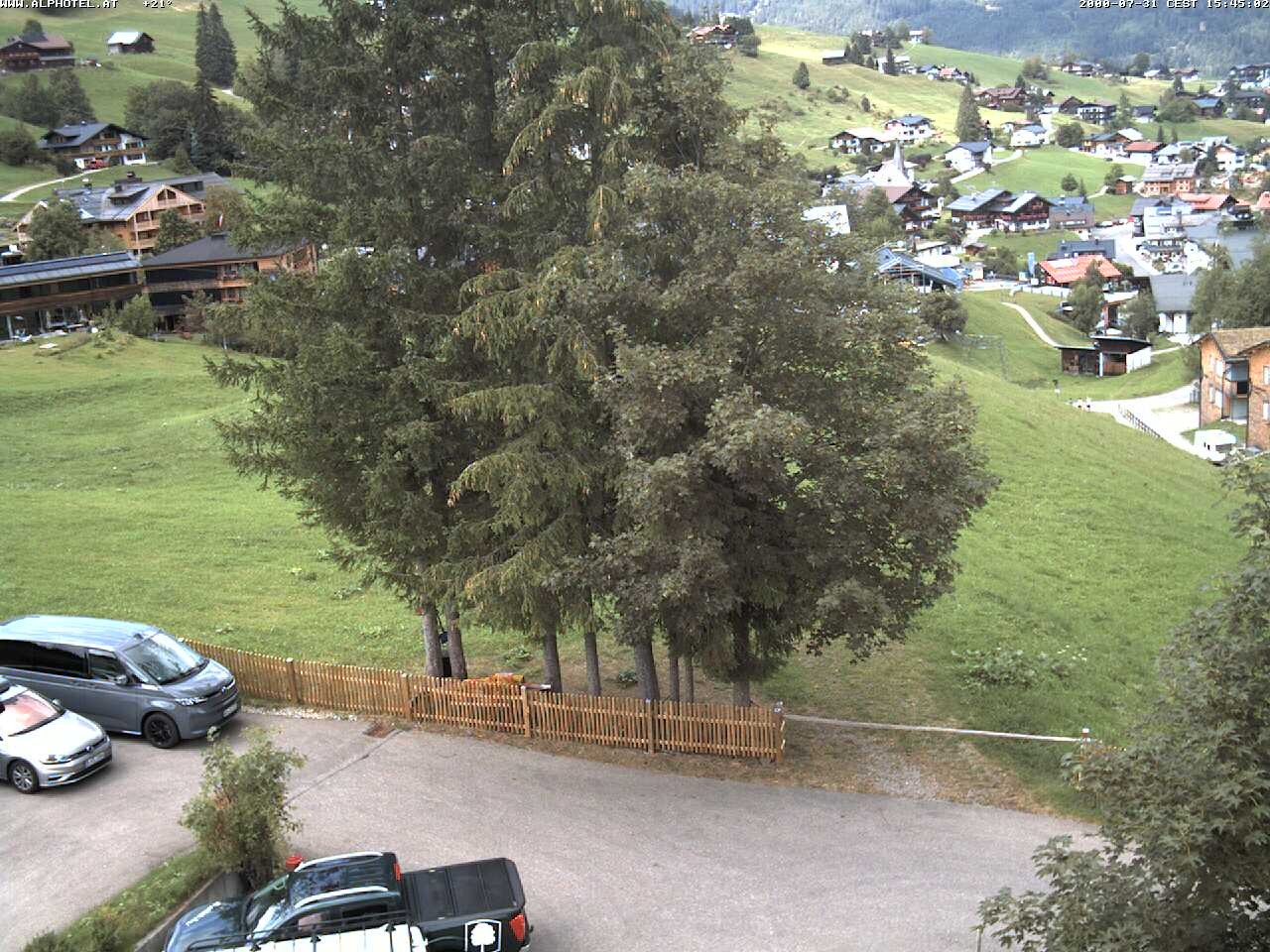Archiv Foto Webcam Alphotel im Kleinwalsertal