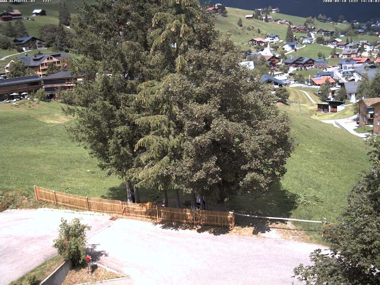 Archiv Foto Webcam Alphotel im Kleinwalsertal