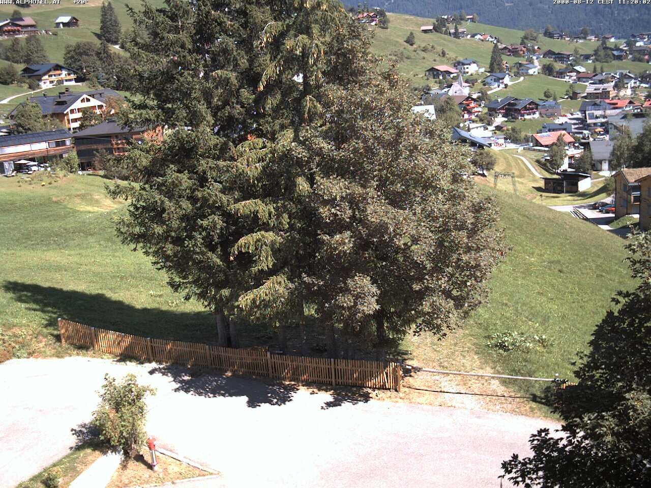 Archiv Foto Webcam Alphotel im Kleinwalsertal