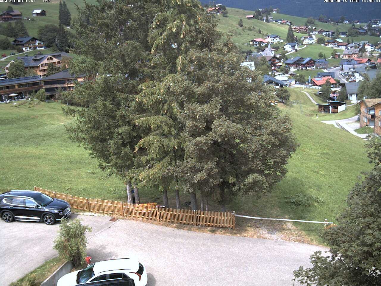Archiv Foto Webcam Alphotel im Kleinwalsertal