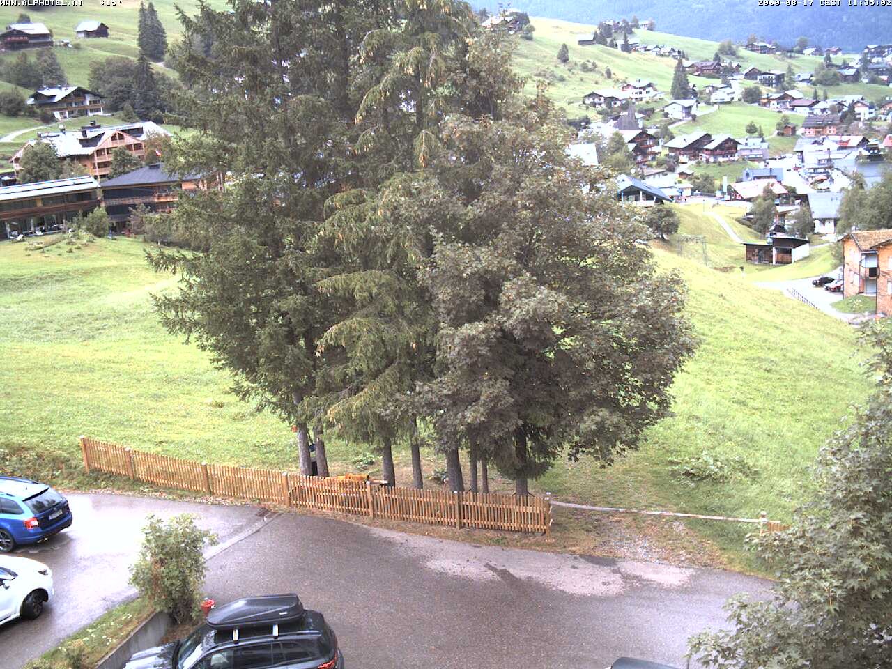 Archiv Foto Webcam Alphotel im Kleinwalsertal