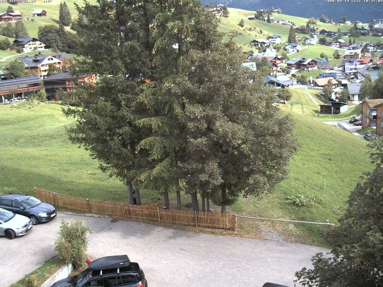 Archiv Foto Webcam Alphotel im Kleinwalsertal