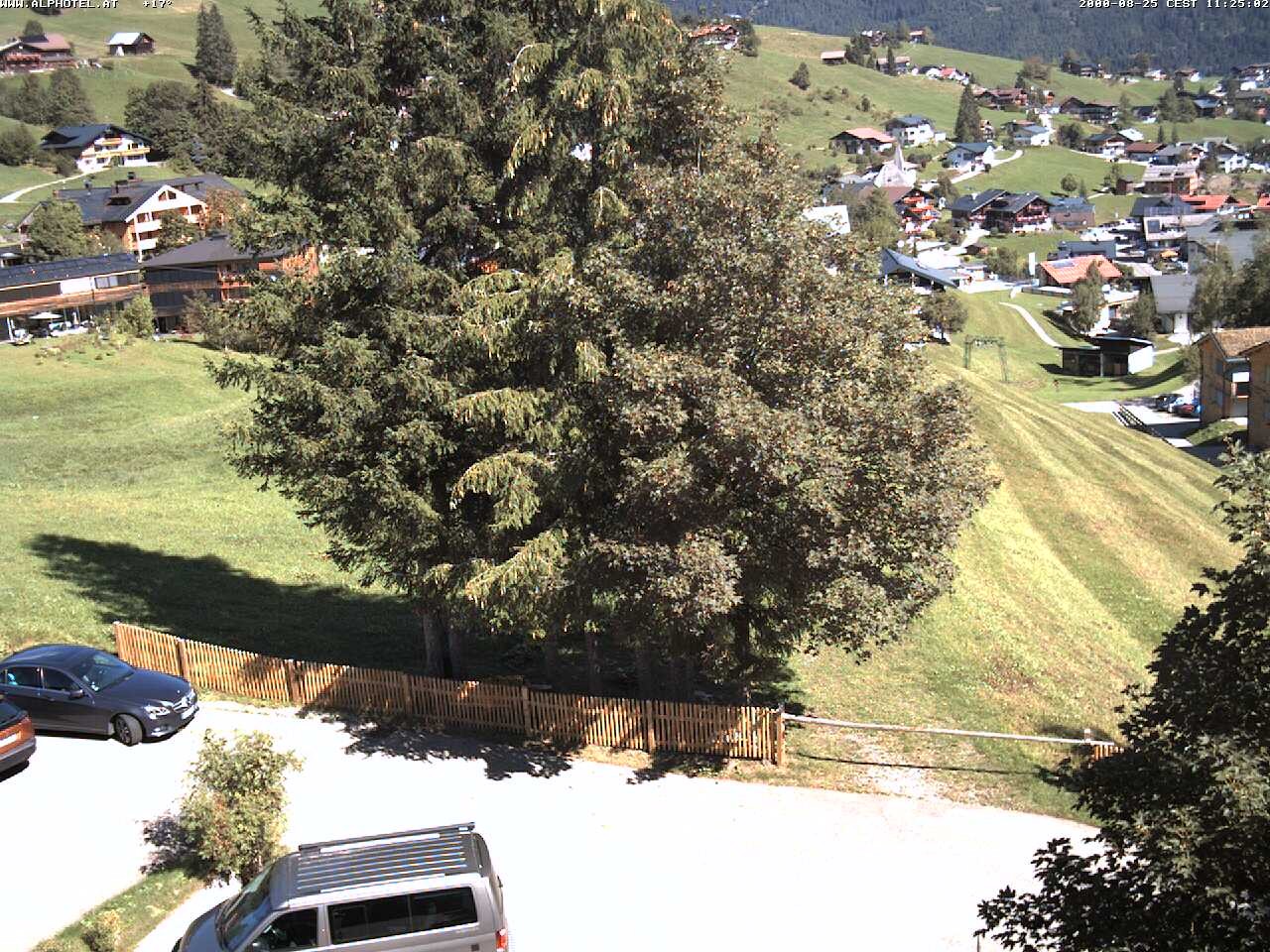 Archiv Foto Webcam Alphotel im Kleinwalsertal