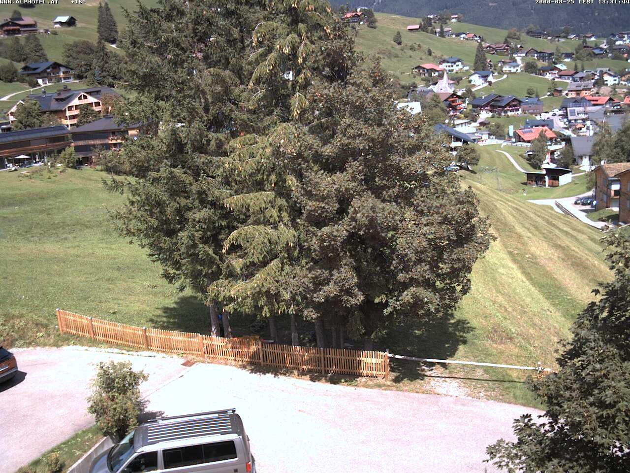 Archiv Foto Webcam Alphotel im Kleinwalsertal