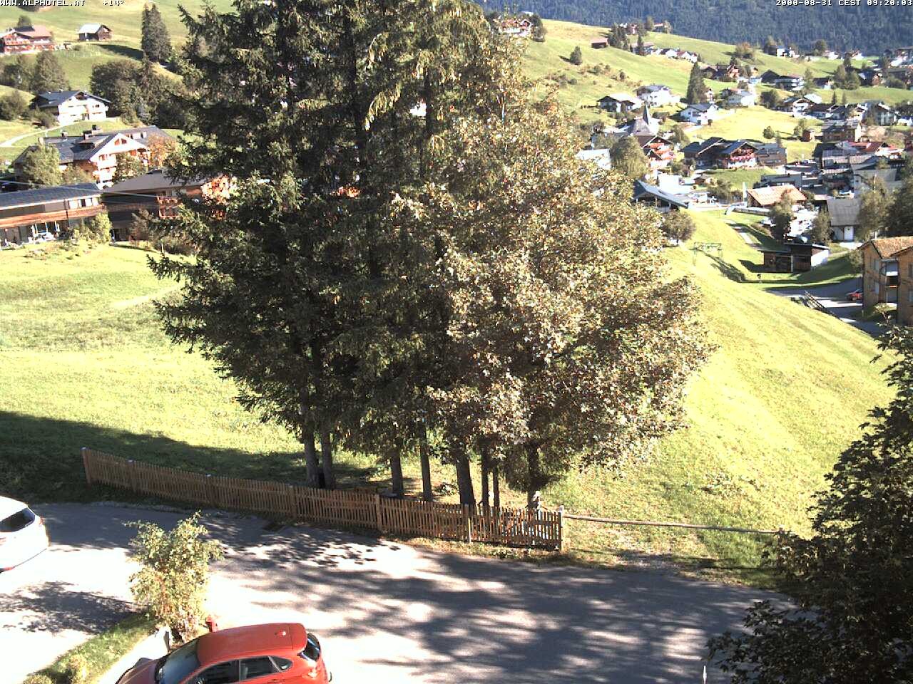 Archiv Foto Webcam Alphotel im Kleinwalsertal