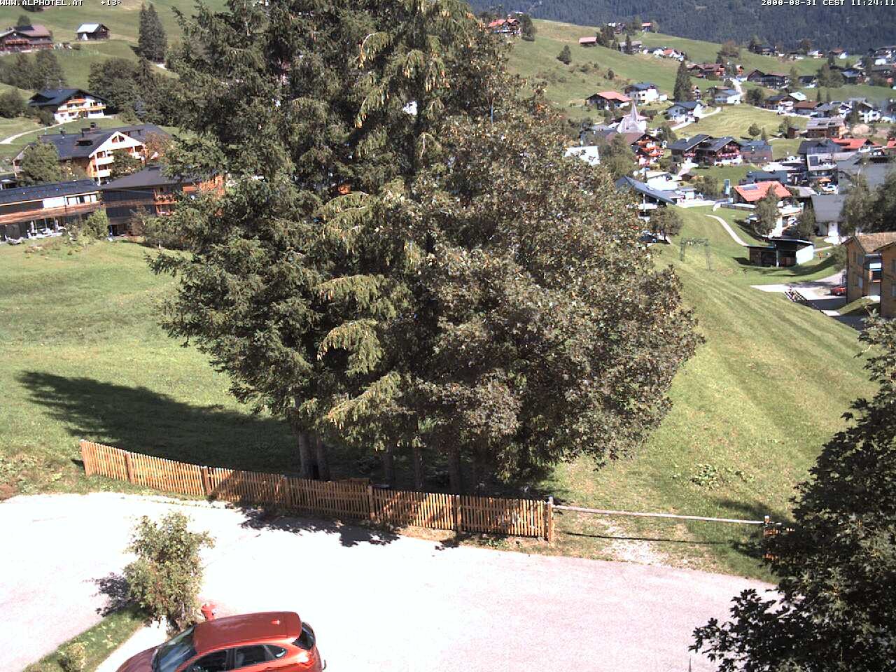 Archiv Foto Webcam Alphotel im Kleinwalsertal