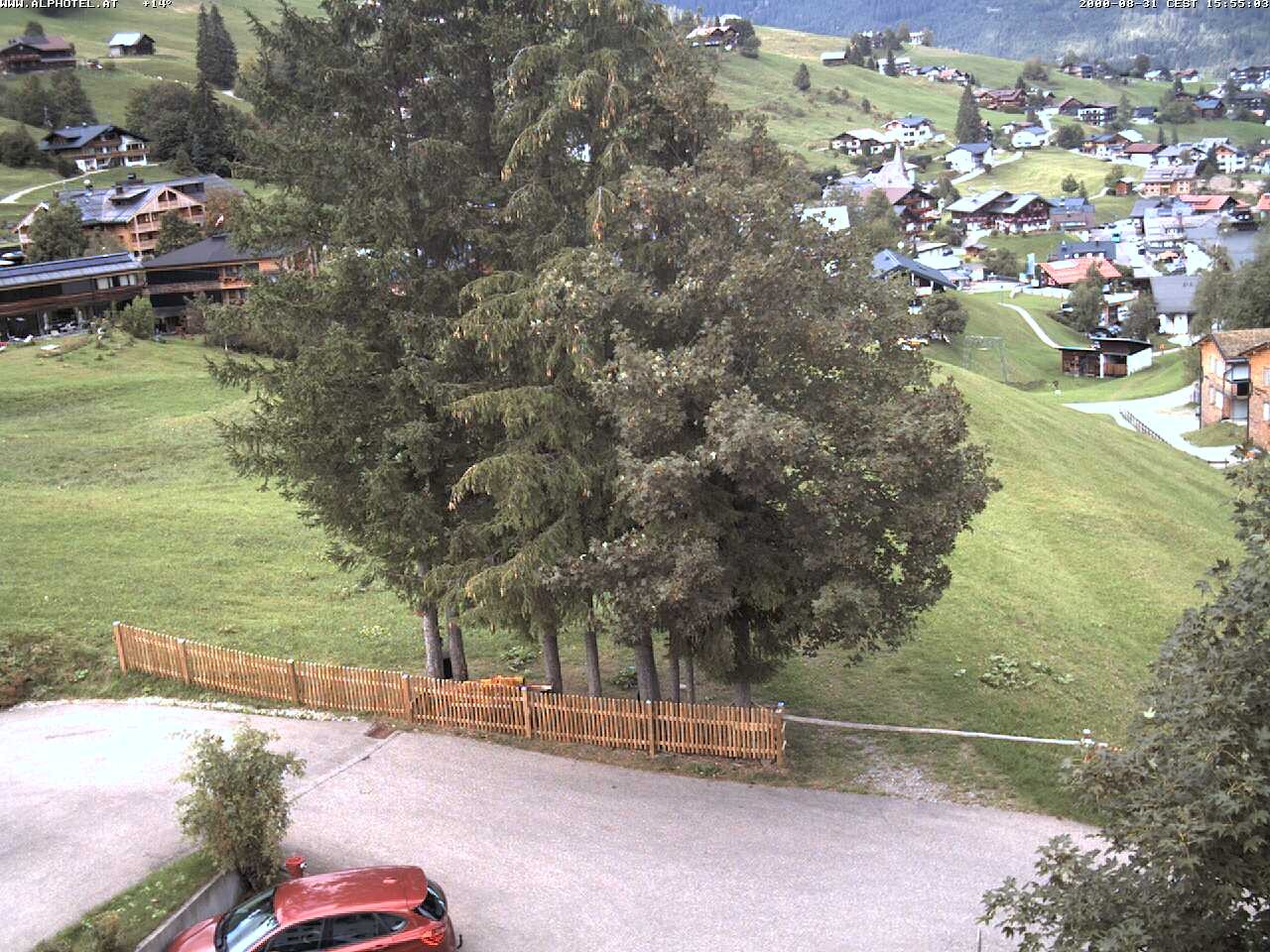 Archiv Foto Webcam Alphotel im Kleinwalsertal
