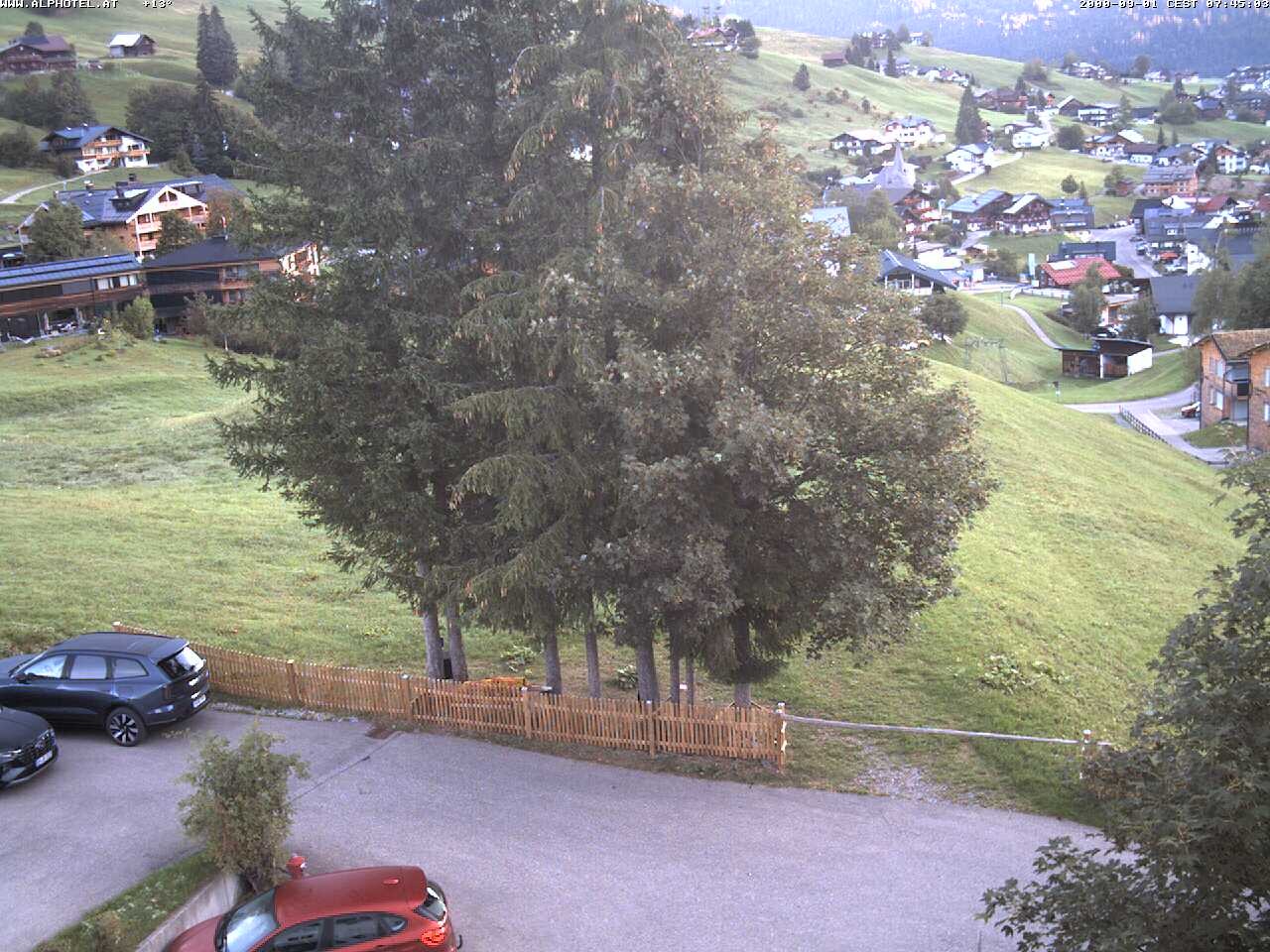 Archiv Foto Webcam Alphotel im Kleinwalsertal