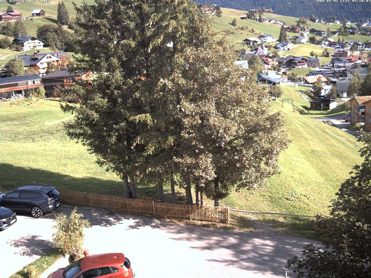 Archiv Foto Webcam Alphotel im Kleinwalsertal