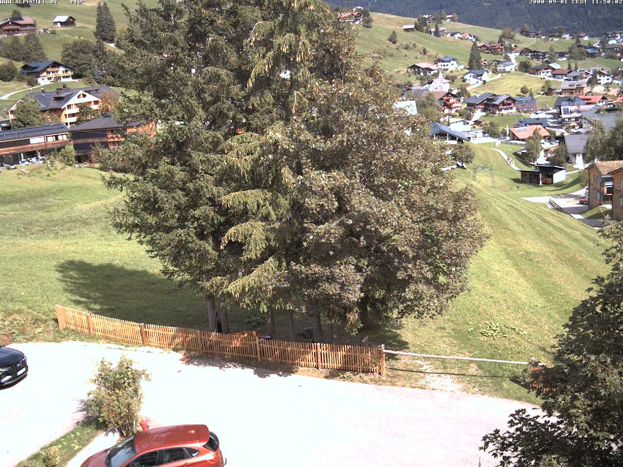 Archiv Foto Webcam Alphotel im Kleinwalsertal